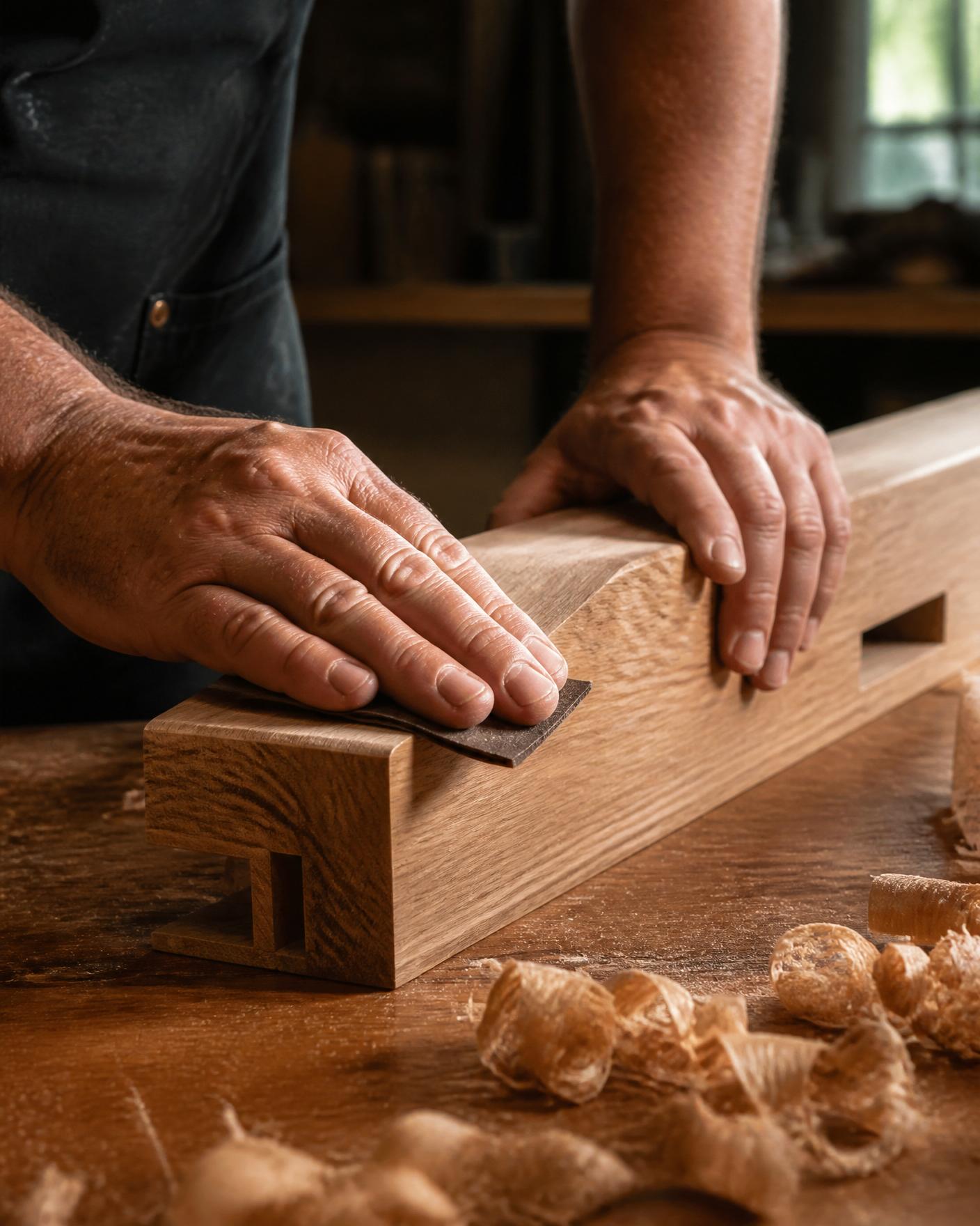 Hand Joinery & Sanding